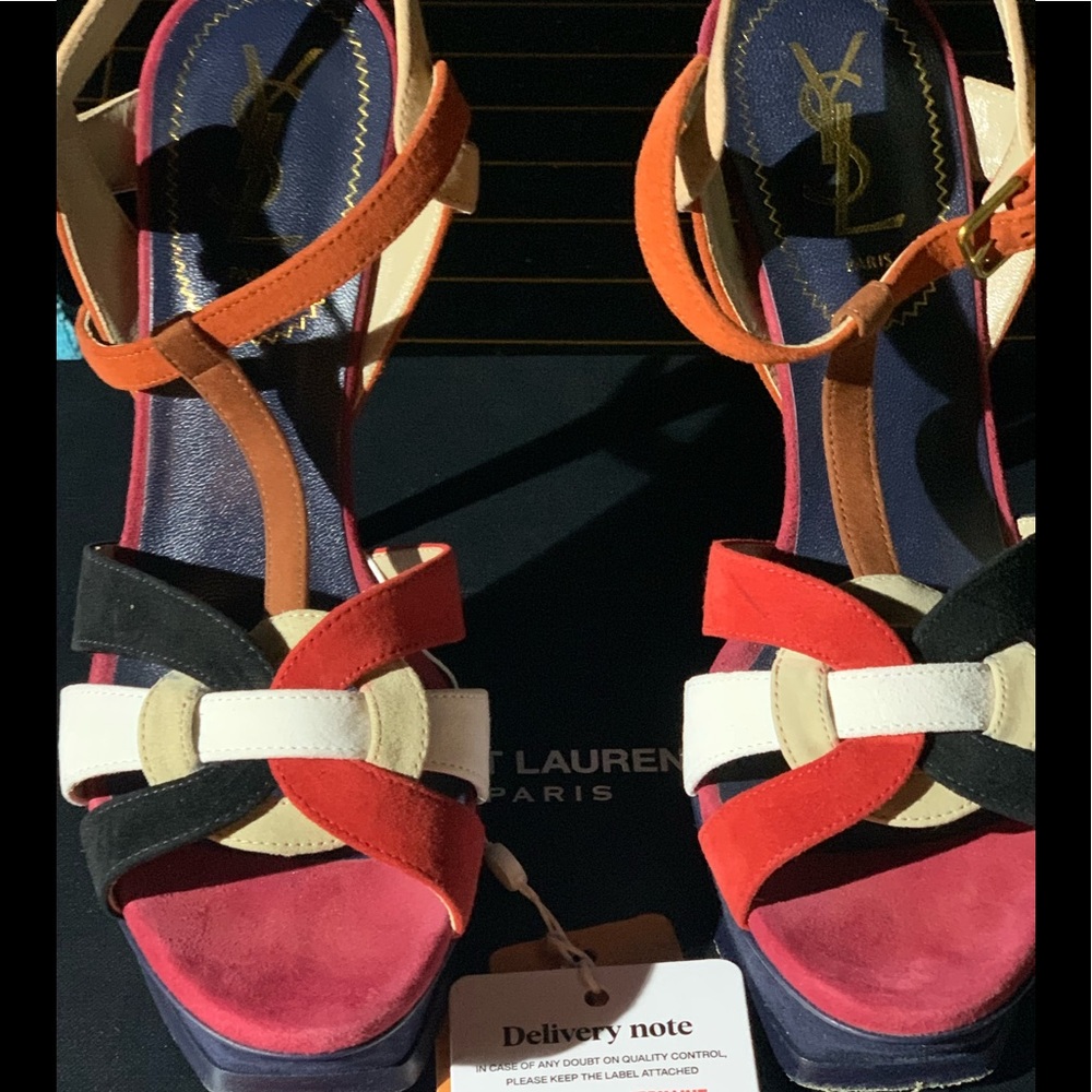 Yves Saint Laurent Tribute Sandals